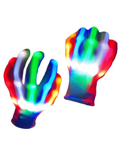Guantes LED Multicolores Xinqiang para Niños - Talla Pequeña