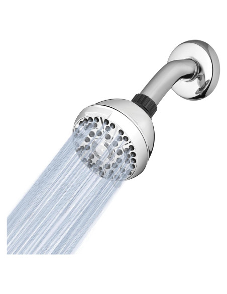 Cabezal de Ducha Waterpik PowerPulse 6 Modos Cromo XAS-613E