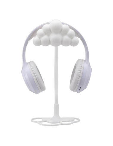 Soporte para Auriculares Yookeer Nube Blanca 25x12 cm