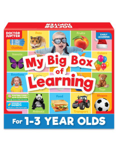 Caja de Aprendizaje Doctor Jupiter para Niños 1-3 Años