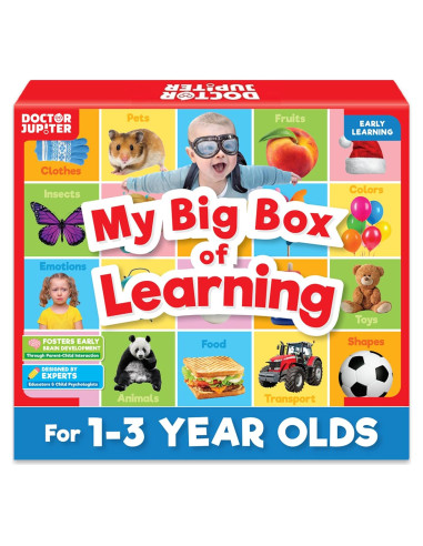 Caja de Aprendizaje Doctor Jupiter para Niños 1-3 Años