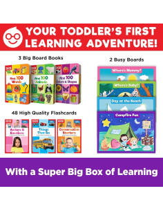 Caja de Aprendizaje Doctor Jupiter para Niños 1-3 Años 2