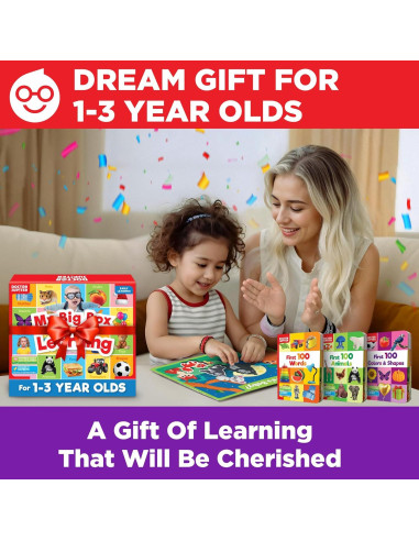 Caja de Aprendizaje Doctor Jupiter para Niños 1-3 Años