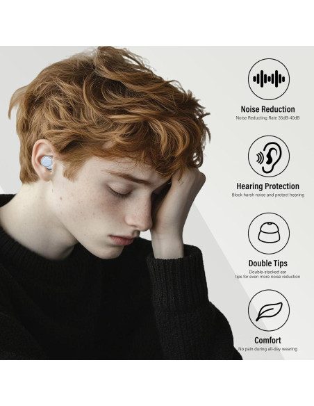 Tapones para oídos IDE11 con cancelación de ruido 35dB