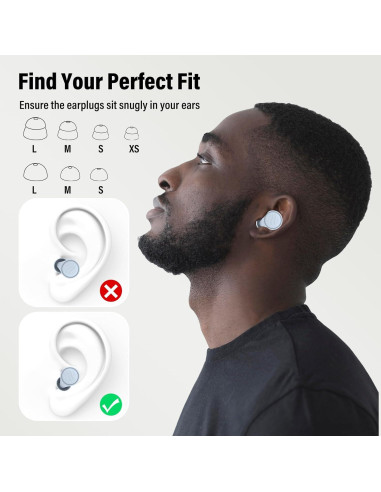 Tapones para oídos IDE11 con cancelación de ruido 35dB