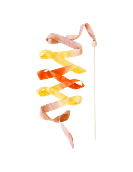 Cinta de Arcoíris Boho Sarah's Silks 2.44m Seda y Madera