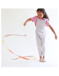 Cinta de Arcoíris Boho Sarah's Silks 2.44m Seda y Madera 2