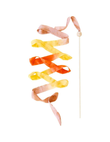 Cinta de Arcoíris Boho Sarah's Silks 2.44m Seda y Madera