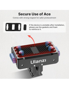 Soporte de liberación rápida Ulanzi para Insta360 X3/X4/ACE 2