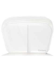 Bolsa de Silicona Reutilizable Cuisipro 1.24L con Divisor