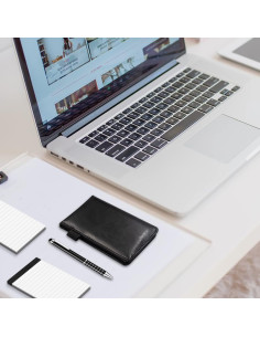 Conjunto de Bloc de Notas de Bolsillo Xhwykzz 7 Piezas Negro 2