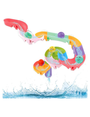 Juguetes de baño Think Wing 32 PCS para niños 3-8 años