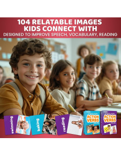 Tarjetas Didácticas de Acción 104 Adducate para Terapia del Habla 2