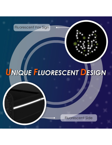 Organizador de Maletero SugarFox 63L Impermeable Plegable Negro