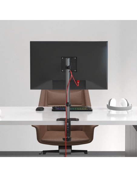 Soporte de Monitor Pholiten Ajustable 13-27 Pulgadas Negro Soporte de Monitor Pholiten Ajustable 13-27 Pulgadas Negro