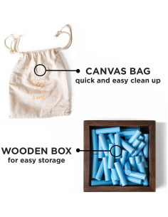 Tablero de Contar Montessori & Me - Madera Oscura - 10 Tableros 2