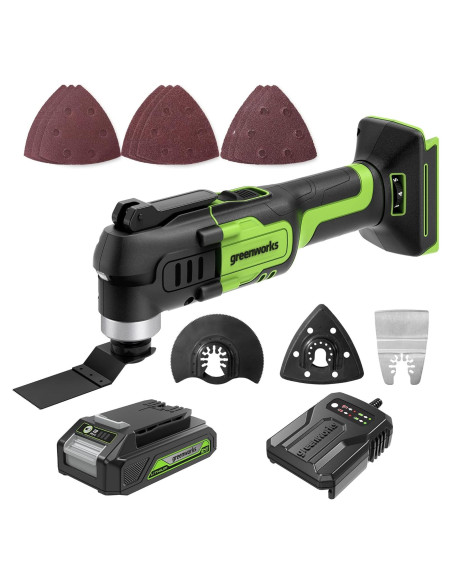 Herramienta Múltiple Inalámbrica Greenworks 24V 2.0Ah
