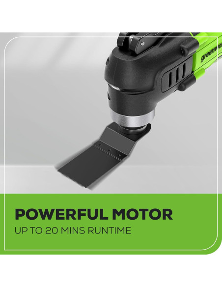 Herramienta Múltiple Inalámbrica Greenworks 24V 2.0Ah