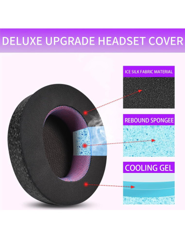 Almohadillas de Reemplazo Jomwag para SteelSeries ARCTIS NOVA PRO