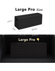 Organizador de Maletero GMQ Plegable para SUV y Camiones - Negro 2