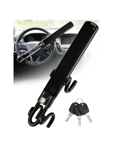 Bloqueo de Volante Antirrobo Tevlaphee Ajustable 2.13 kg