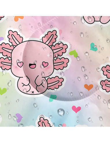 Saco de Dormir AILONEN Axolote 79x229cm Impermeable 3 Estaciones