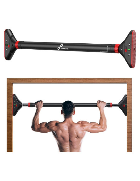 Barra de Dominadas Sportneer Ajustable 200 kg para Puerta