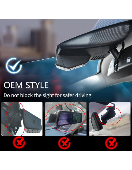 Cámara Dash 4K Mangoal para Mazda CX-5 y CX-9 2019-2025 Cámara Dash 4K Mangoal para Mazda CX-5 y CX-9 2019-2025