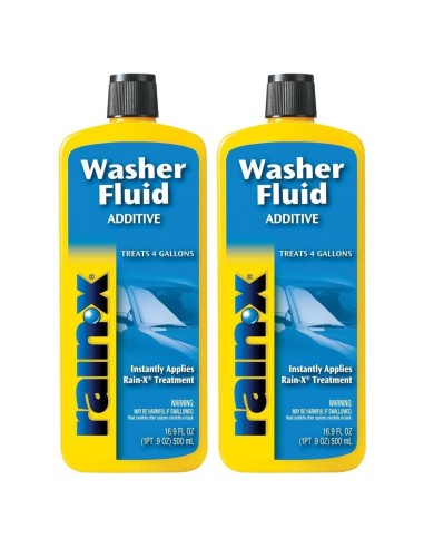 Aditivo Limpiaparabrisas Rain-X 500 ml - Paquete de 2