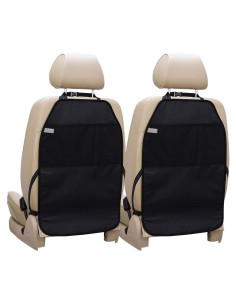 Protector de Asiento de Coche Viaviat FT016 Negro 2-Pack