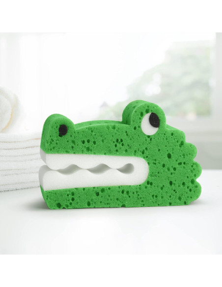 Esponja de Baño para Niños Fred Bath Biters Cocodrilo