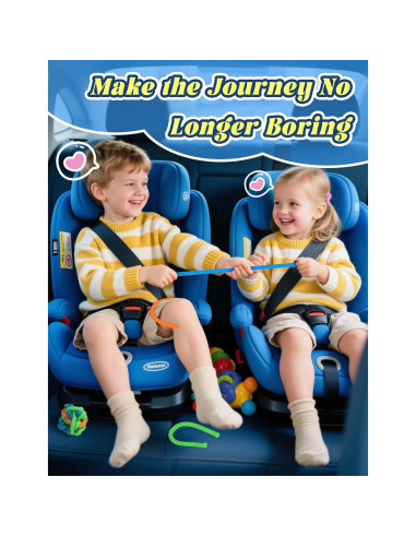 Paquete de 10 Juguetes Sensoriales Diltik - Cuerdas Fidget para Autismo