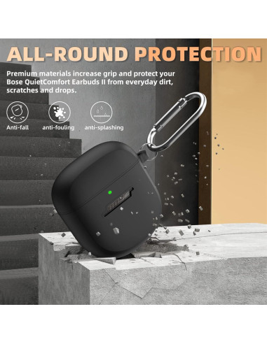 Funda Protectora Silicona WOFRO para Bose QuietComfort II/Ultra