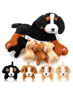 Conjunto de Juguetes de Peluche HyDren Perro de Montaña 38 cm