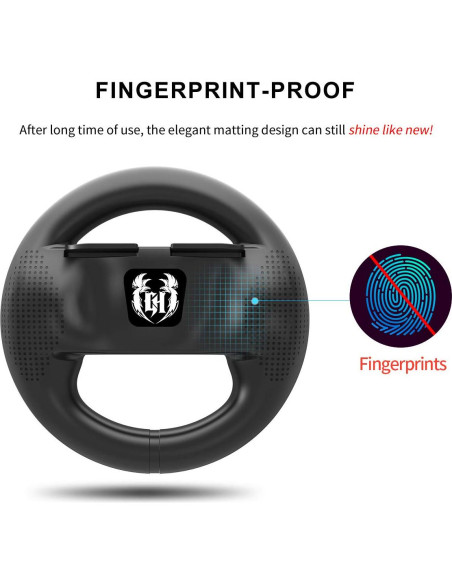 Volante GH para Nintendo Switch 2 - Accesorios Mario Kart (Negro x2) Volante GH para Nintendo Switch 2 - Accesorios Mario Kart (Negro x2)