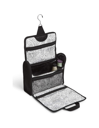 Organizador de Viaje Colgante Vera Bradley Microfibra Negro