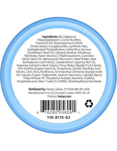 Mascarilla Hidratante para Labios Hempz - Cítrico Fresco 19.84 g 2