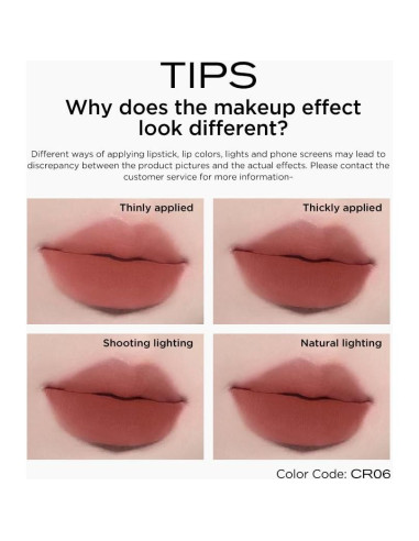 Lápiz Labial Mate COLORKEY CBO1 Leche de Taro Asado 2.5g