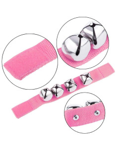 Pulseras de Campanas Ajustables Augshy - 7 Paquetes Multicolor 2