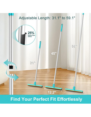 Juego de Rastrillos para Alfombra Airbee - Eliminación Pelo Mascotas