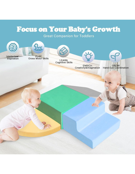 Bloques de Escalada de Espuma HHH HIKECUCAN - 4 Piezas para Niños