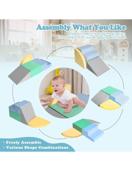 Bloques de Escalada de Espuma HHH HIKECUCAN - 4 Piezas para Niños