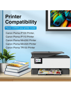 Cartuchos de tinta compatibles InkVibe PGI-35 CLI-36 para Canon 2