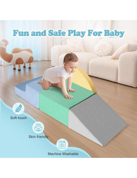 Bloques de Escalada de Espuma HHH HIKECUCAN - 4 Piezas para Niños