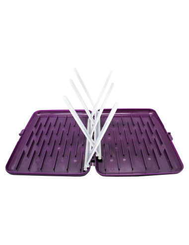 Estante de Secado Portátil B.Box Uva - Compacto para 6 Botellas