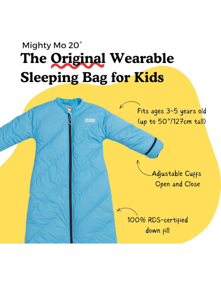 Saco de dormir para niños Morrison Outdoors Little Mo 20