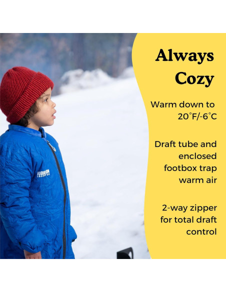 Saco de dormir para niños Morrison Outdoors Little Mo 20