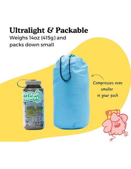 Saco de dormir para niños Morrison Outdoors Little Mo 20