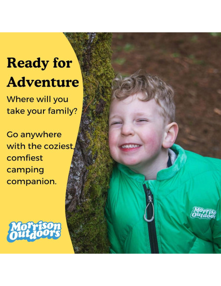 Saco de dormir para niños Morrison Outdoors Little Mo 20