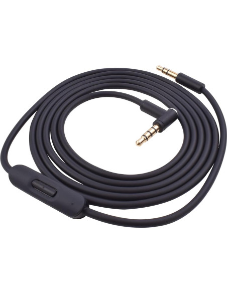 Cable de audio de reemplazo Hizsoaor 1.4m con micrófono y control